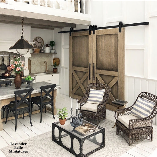 Meadowview Loft Dollhouse - 1:12 scale